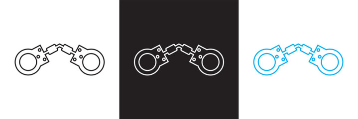 Justice icon .  Vector illustration. isolated on white and black background. EPS 10