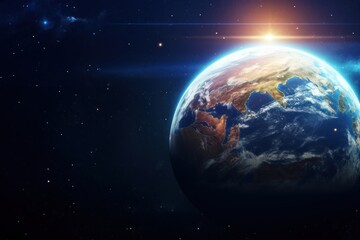 Fototapeta premium Earth planet space astronomy.
