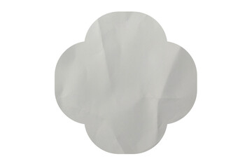 Blank Sticker Texture Design For Mockup Template