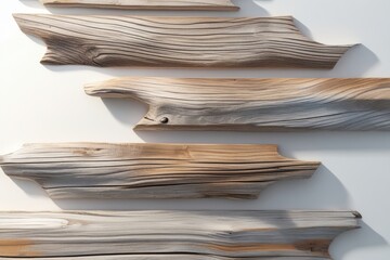 Natural wood background featuring light planks with a distinct grain pattern.