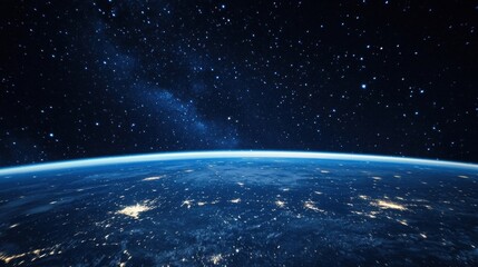 Earth from Space at Night