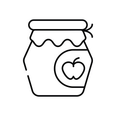 Jam vector icon stock illustration