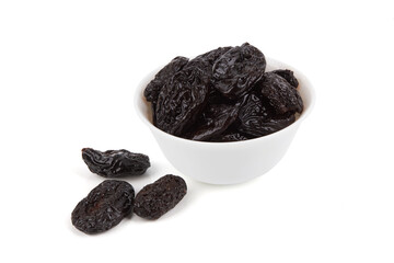 Prunes on white