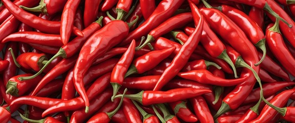 Red Chili Peppers Background