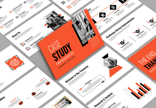 Business Case Study Template Presentation