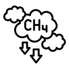 Methane Icon
