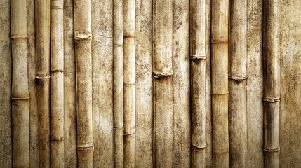 Bamboo texture background in natural color