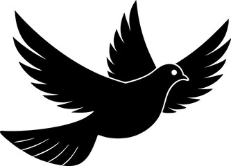 dove with wings
