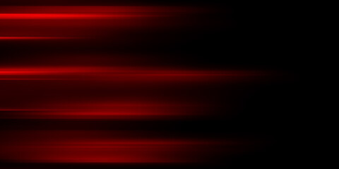 Striking red light streak on a deep dark background vividly symbolizes the concept of fast movement and digital speed, showcasing innovation in contemporary technology design
