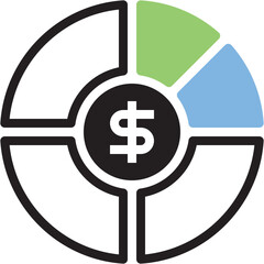 Asset Allocation Icon