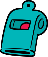 Illustration of whistle