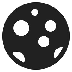 Full Moon with Craters
