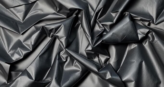 Close-up of black paper texture.