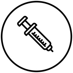 Vector Design Injection Icon Style