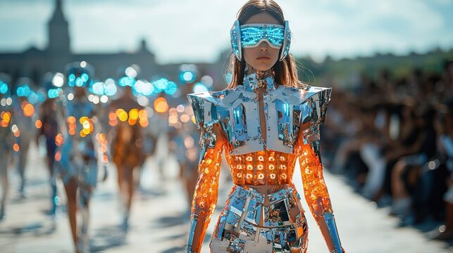 Fashion Futuristic Model Images – Browse 252,551 Stock Photos, Vectors ...