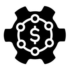 Financial cycle Solid Icon