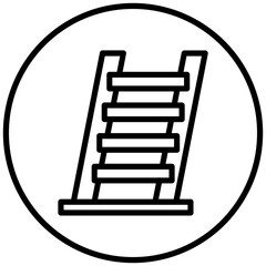 Stepladder Icon Style