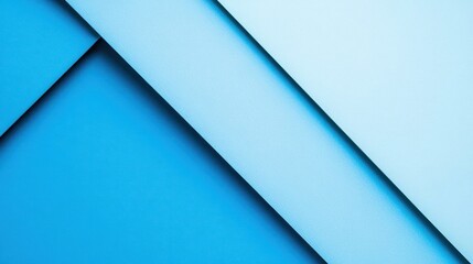 Abstract Blue Geometric Shapes (1)