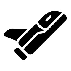 Space drone Solid Icon