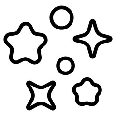 Stars Line Icon