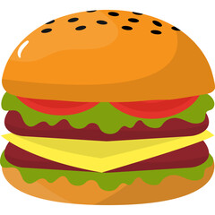 Hamburger Illustration