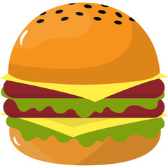 Hamburger Illustration