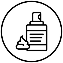 Barber Foam Icon Style