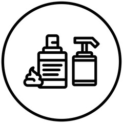 Fototapeta premium Skincare Icon Style