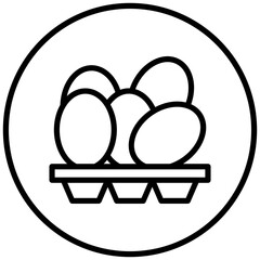 Eggs Icon Style