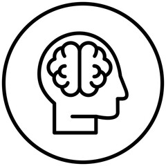 Brain Icon Style
