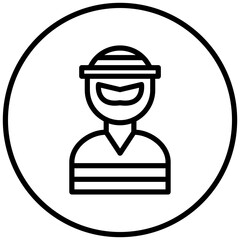Robber Icon Style