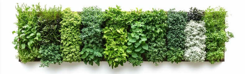 Obraz premium Vertical Herb Garden Display
