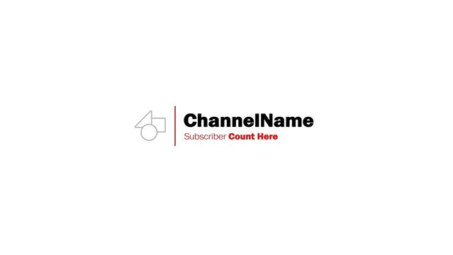 Video Channel Promotion Intro Template