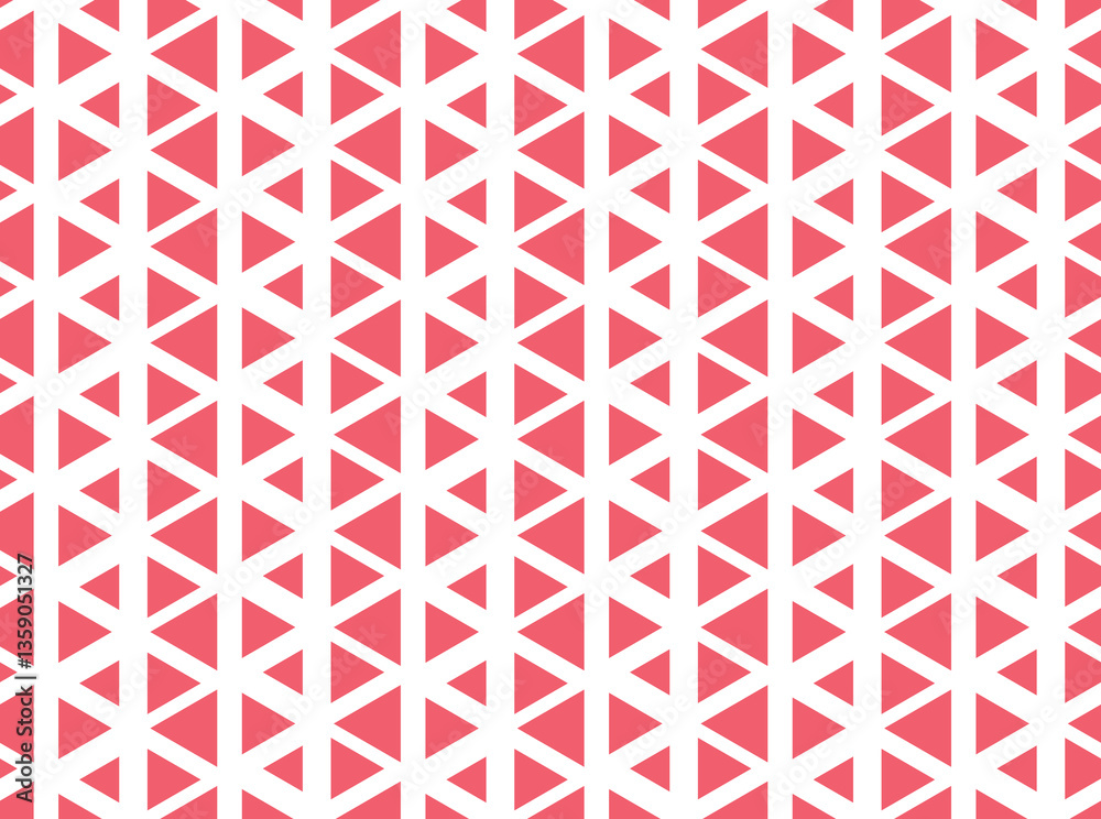 Poster abstract geometric pattern. a seamless vector background. white and pink ornament. graphic modern pa