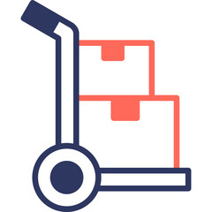 Suppliers glyph color icon