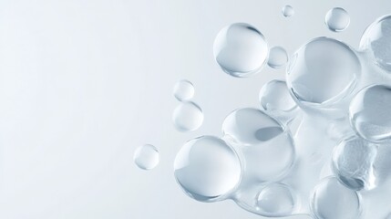 Abstract water drops