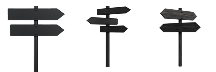 Directional Signpost Collection for Navigation and Wayfinding Projects