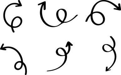 arrow icon isolated on white background