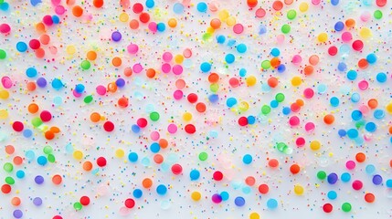 Vibrant sprinkle pattern for creative banner designs  a colorful and modern background image