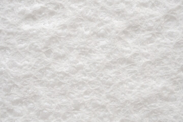 White polystyrene foam texture background
