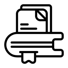 Books Line Icon