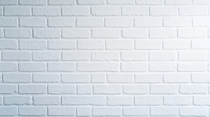 Fototapeta premium wall makeover project, Fresh White Brick Wall Makeover for Home Interior Design or Renovation Project Ideas