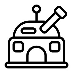 Office Space Line Icon