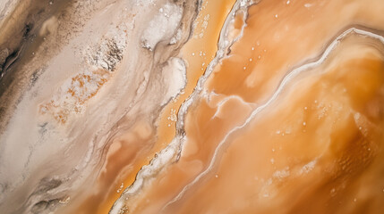 Fototapeta premium Seashore, view from above at a right angle
