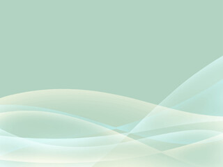 美しいウェーブの抽象的でシンプルな背景