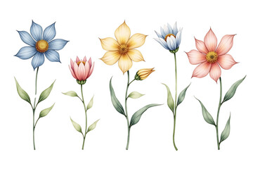 bouquet of flowers isolated