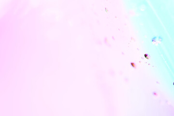 Abstract background with blurred focus in translucent shades of blue and purple