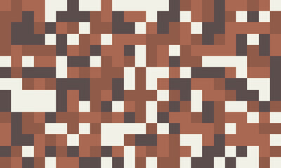 Abstract pixel art background.  Earthy tones create a textured, modern design perfect for websites, presentations, or print.  This image evokes a sense of digital artistry and subtle complexity.