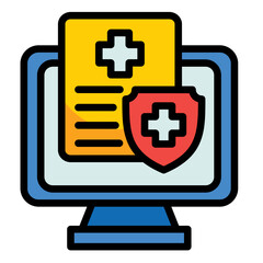 Obraz premium Insurance Icon