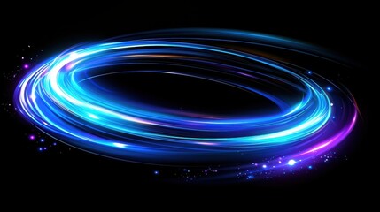 Dynamic light swirl action digital art abstract background vibrant energy close-up visual concept